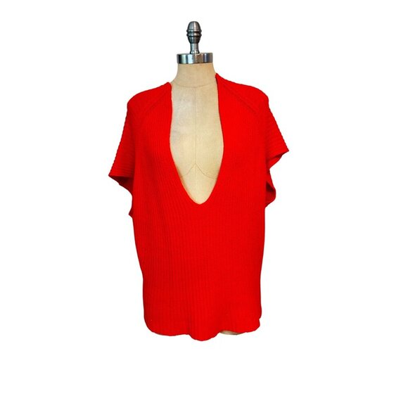 NWT CAbi 5837 Ruby Pullover The Visionary size Small Geranium - Picture 5 of 9